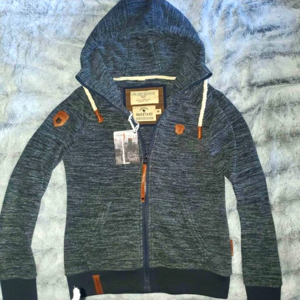 NWT Womens Naketano plush jacket
